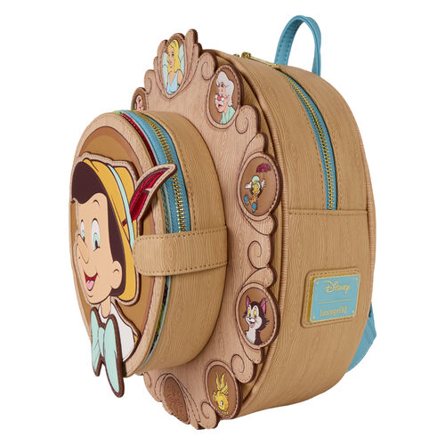 (Précommande) Sac à dos Disney Loungefly Pinocchio Cameo 28 cm