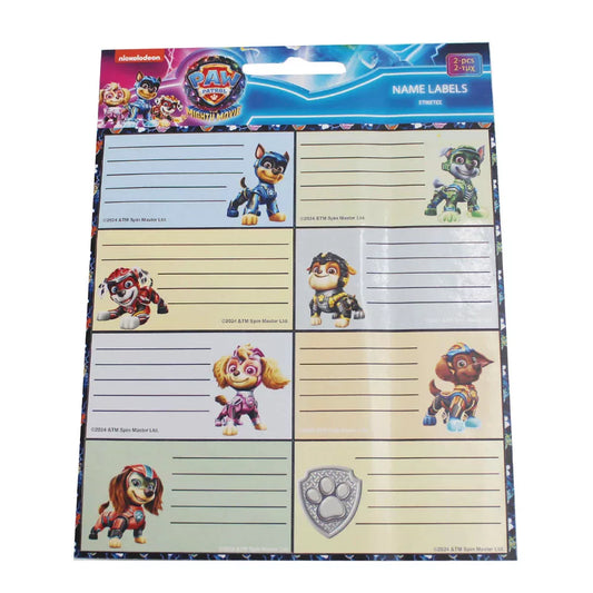(Précommande) Lot de 16 étiquettes Pat Patrouille