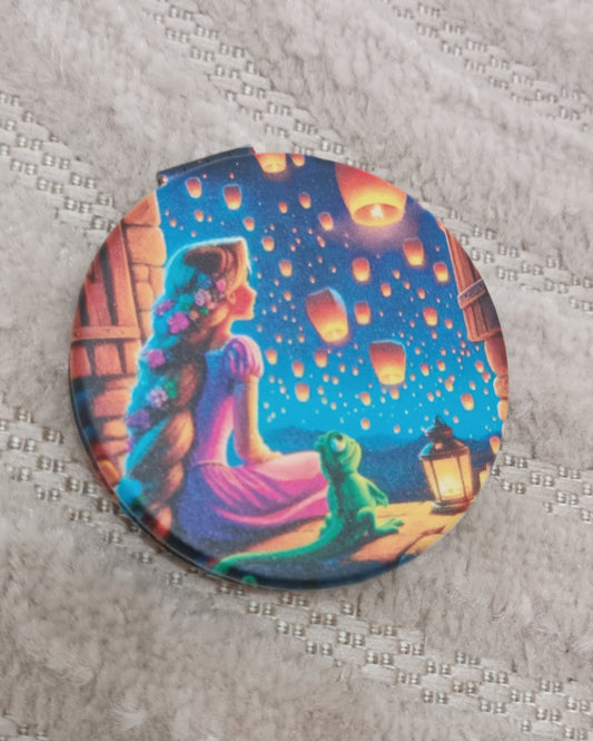 Miroir de poche Raiponce