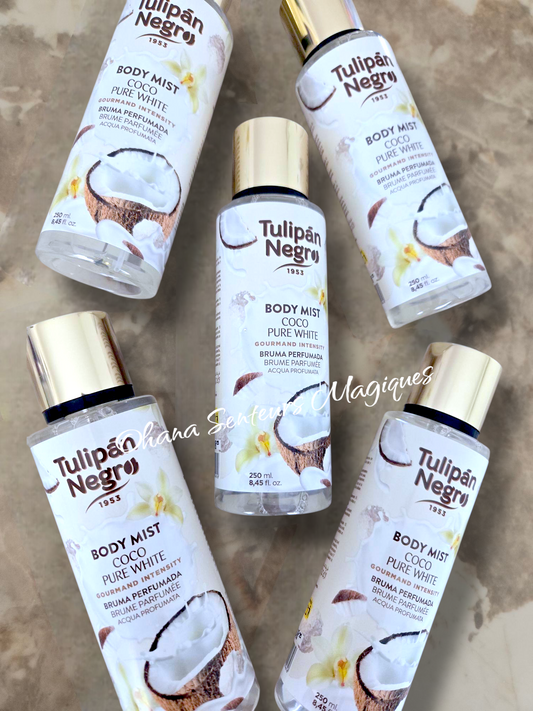 Brume gourmande tulipan negro coco pure white