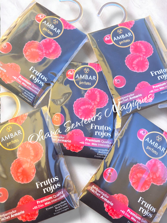 Parfum d'ambiance pour penderie - Fruits rouges