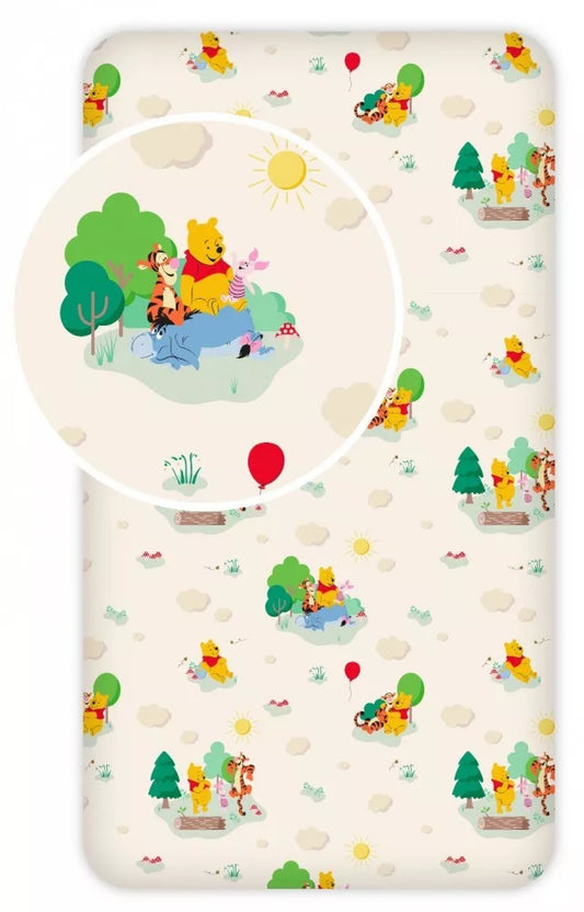 Drap housse 1 personne Winnie