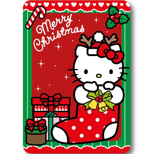 (Précommande) Couverture polaire de Noël Hello Kitty Holiday 100 x 140 cm