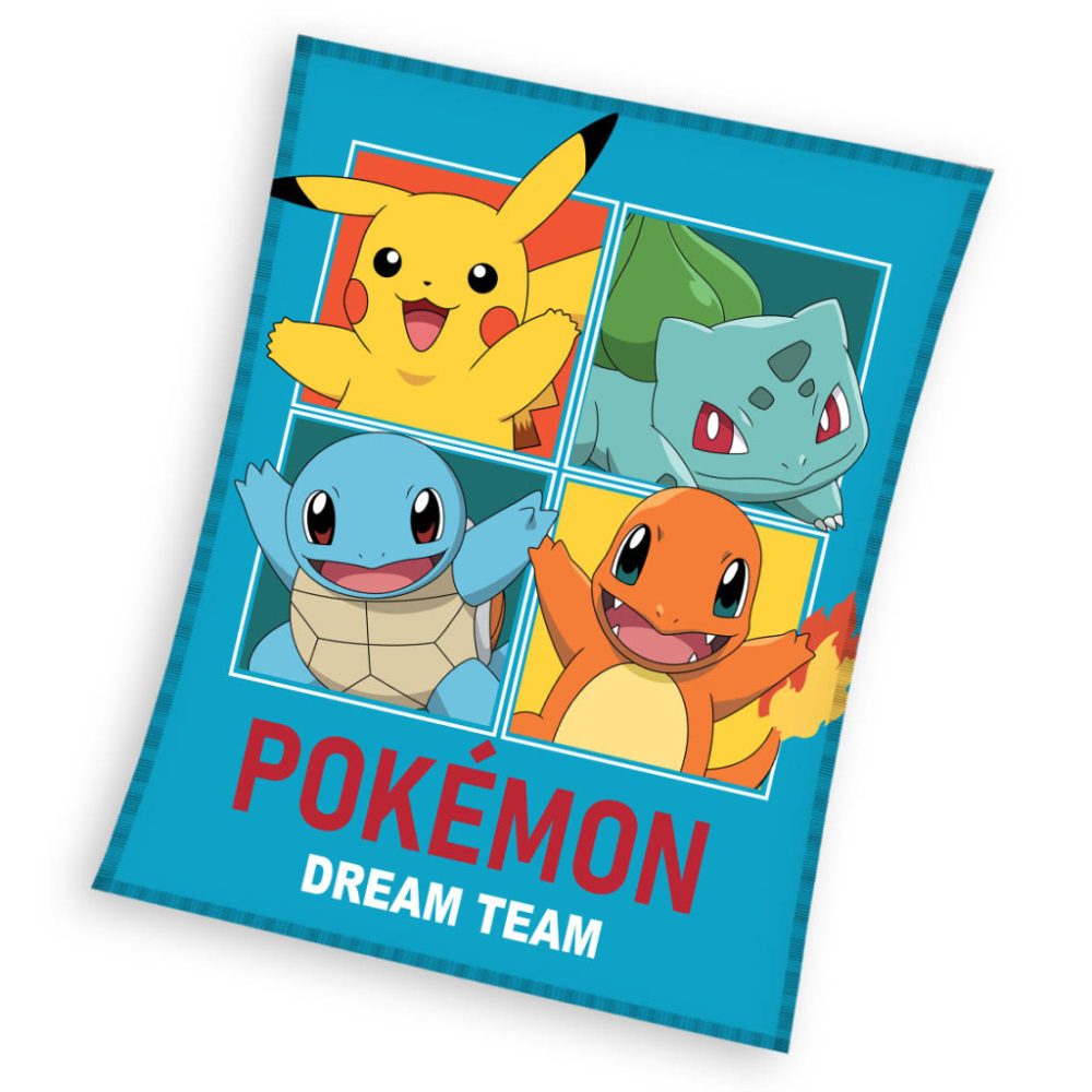 (Précommande) Couverture polaire en flanelle Pokémon 110x140cm