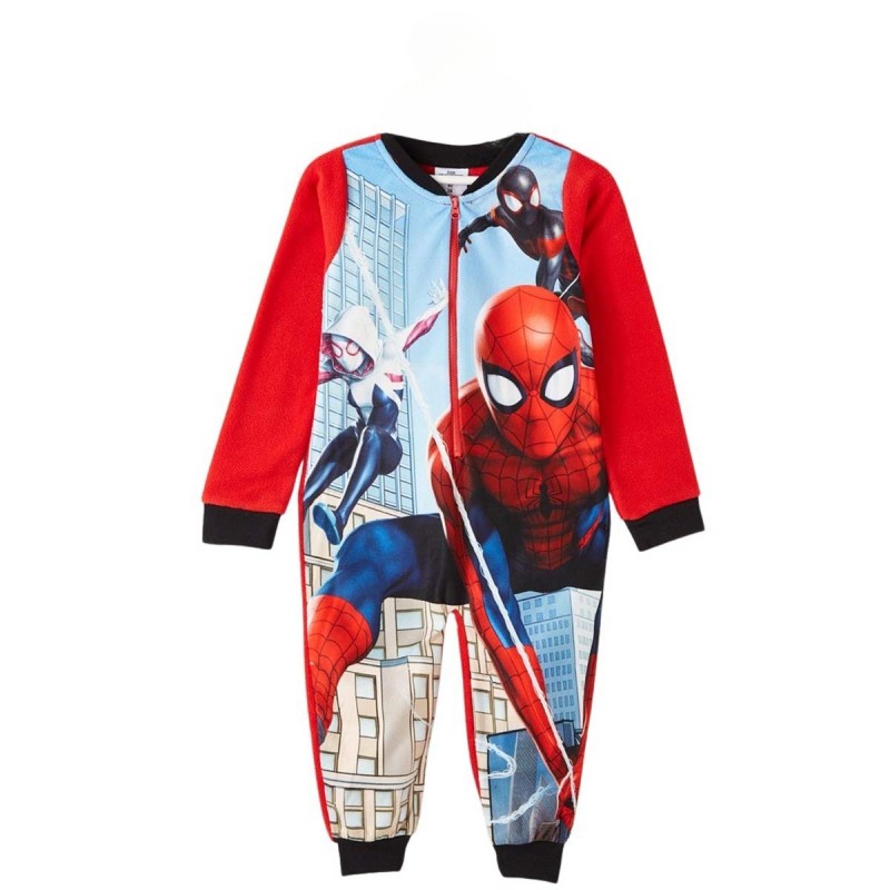 Combinaison polaire Spiderman 2-8ans