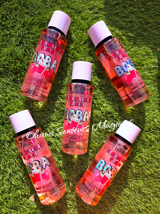 Spray Corporel Fraise Boba (250ml)