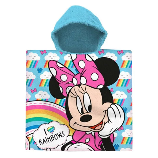Serviette de plage poncho Disney Minnie