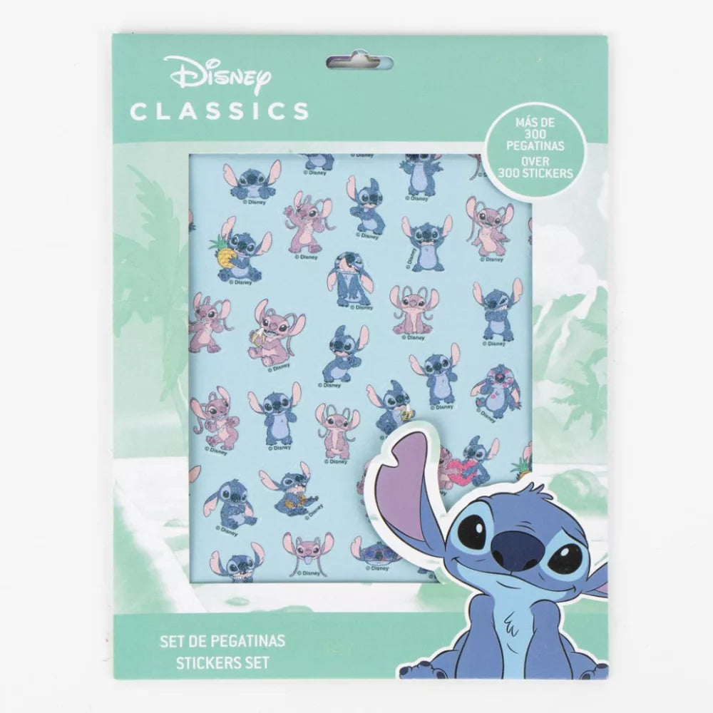 Ensemble d'autocollants Lilo et Stitch 300 pièces