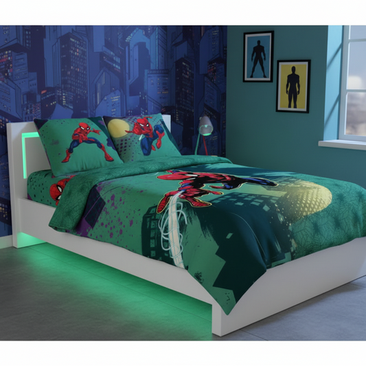 (Précommande) Parure de lit 1 personne - Spiderman