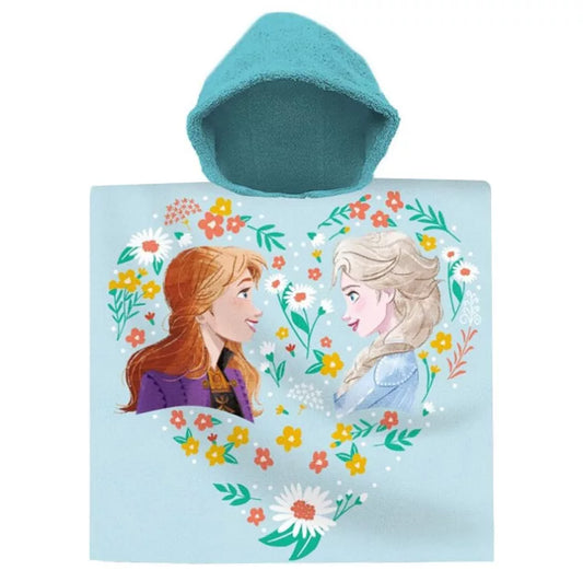 Serviette de plage poncho Reine des neiges