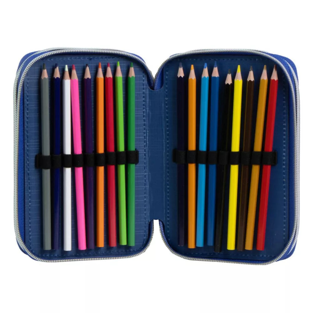 Trousse à crayons remplie Avengers 3 niveaux