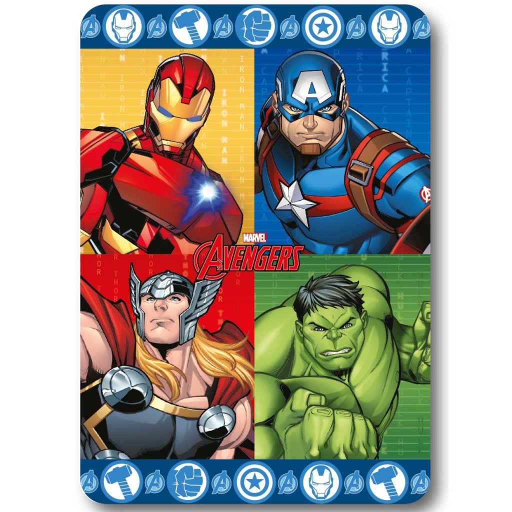 (Précommande) Couverture polaire Avengers 100x140cm