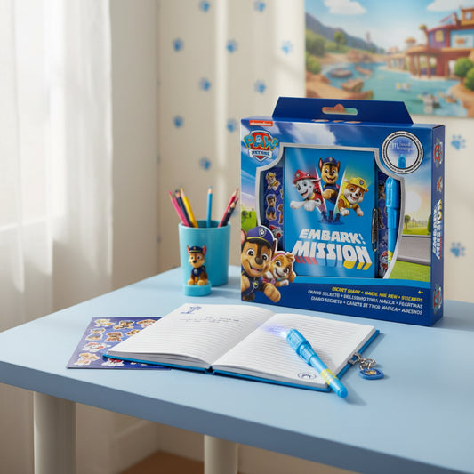 (Précommande) Coffret journal intime et stylo magique Pat patrouille