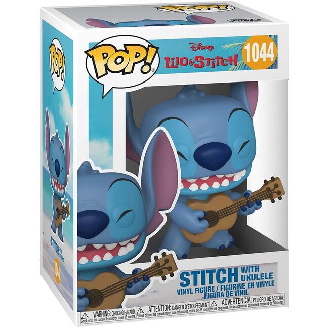 Figurine POP Disney Lilo et Stitch - Stitch avec ukulélé