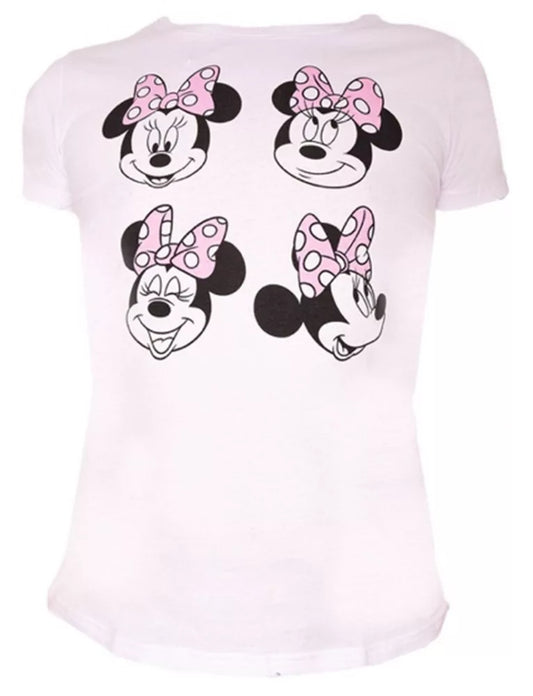 (Précommande) T-shirt court Disney Minnie pour femme, haut XL