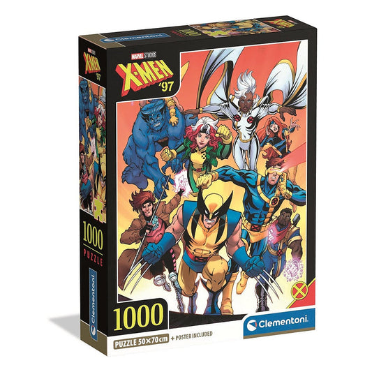 (Précommande) Puzzle compact X-men couleur 1000 pièces + poster inclus Clementoni
