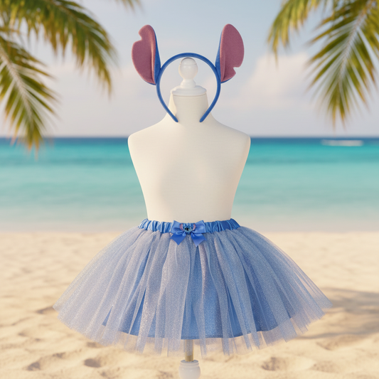 (Précommande) Ensemble bandeau et tutu Stitch