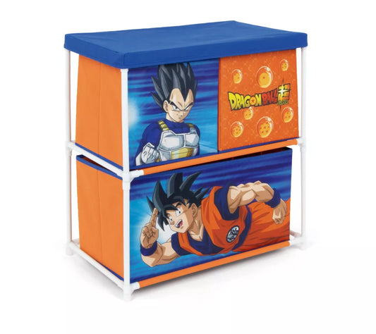 Étagère de rangement pour jouets Dragon Ball avec 3 compartiments