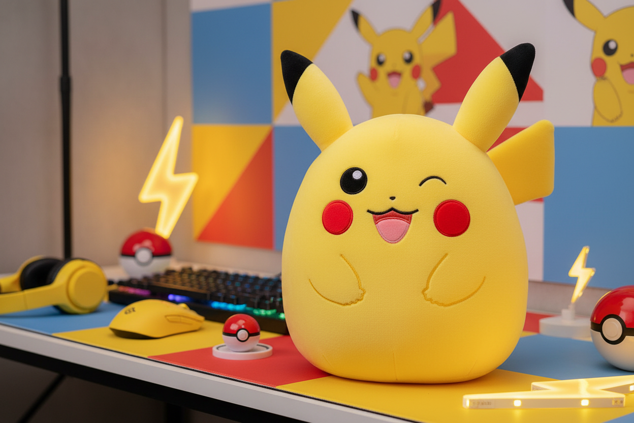 (Précommande) Peluche Pikachu Pokémon Squishmallows 27 cm