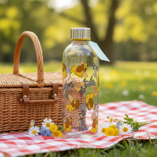 Bouteille hydro 850ml - La belle et le clochard