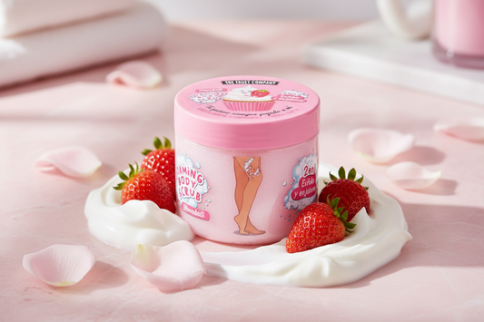 Exfoliant corps 2 en 1 -  Fraise chantilly
