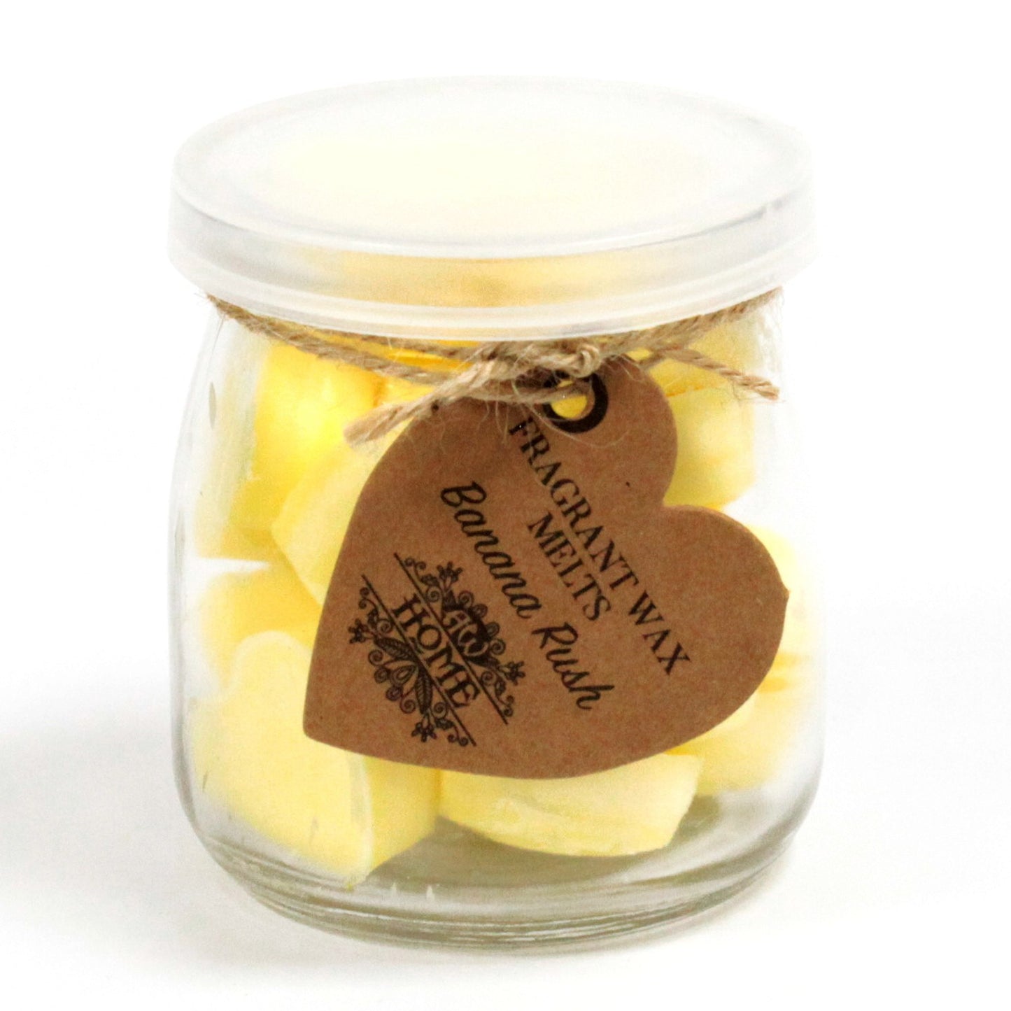 Coeurs fondants cire de soja - Banane