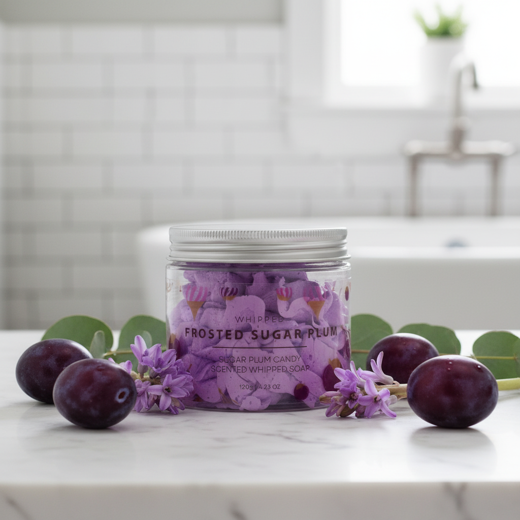 Savon Fouetté - Prune Givrée 120g